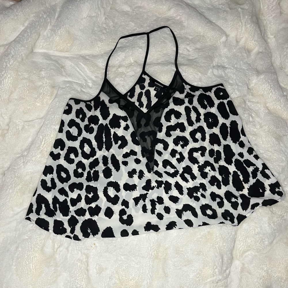 Leopard Print Women's Tank Top